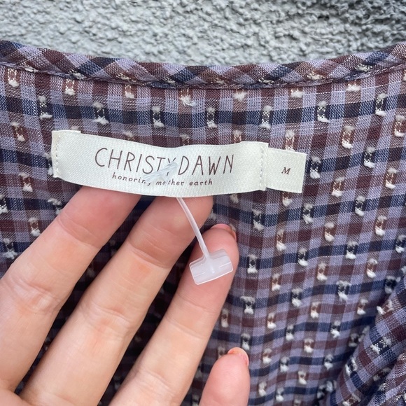 ❌SOLD❌Christy Dawn The Vivian Dress in Winter Garden Plaid - Picture 6 of 13